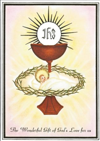 Chalice and Host Christmas Card