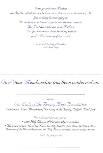 Our Lady of Guadalupe Hope Card - Image 2
