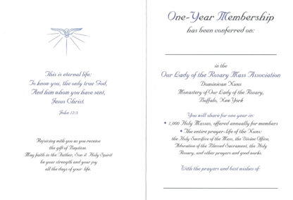 Baptism Eternal Life Card - Image 2