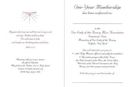Baptism Caritas Card - Image 2