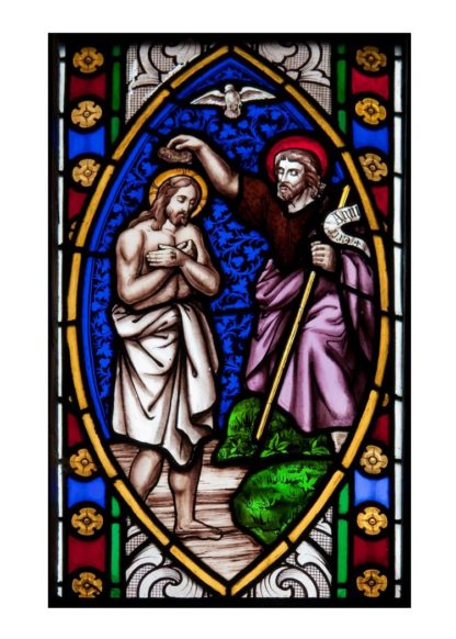 Baptism Eternal Life Card