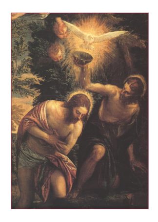 Baptism Holy Spirit Card