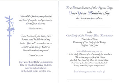 First Communion Monstrance Card - Image 2