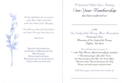 Adoring Angel 1 year Card - Image 2