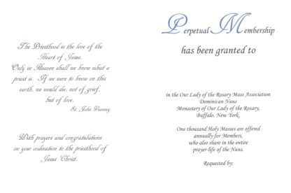 Ordination Host and Chalice Card - Image 2
