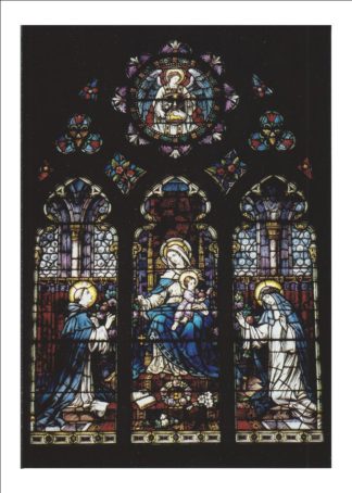 Rosary Window Perpetual Card