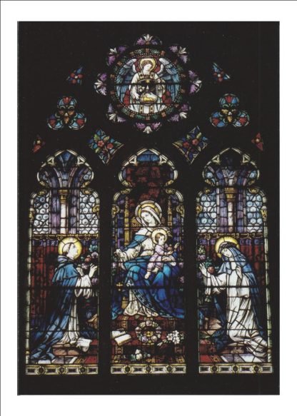 Rosary Window Perpetual Card