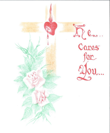 Spiritual Bouquet Care Get Well Card