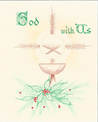 Spiritual Bouquet Christmas Holly Card