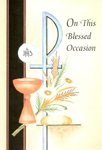 First Communion Blessed Occasion Card