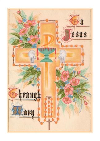 First Communion To Jesus Card