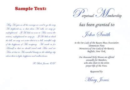 Christ Child Perpetual Card - Image 2
