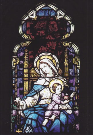 Madonna & Child Holy Cards